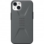 UAG Civilian Serisi iPhone 13 Darbeye Dayankl nce Klf (MIL-STD-810G)-Silver