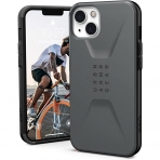 UAG Civilian Serisi iPhone 13 Darbeye Dayankl nce Klf (MIL-STD-810G)-Silver