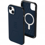 UAG Civilian Serisi iPhone 14 Plus Darbeye Dayankl nce Klf (MIL-STD-810G)