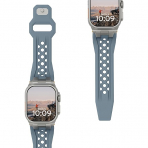 UAG Apple Watch 10 46mm Monarch Kay-Cloud Blue Titanium
