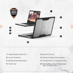 UAG MacBook Pro Darbeye Dayankl Klf (14 in)