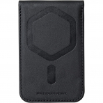 UAG Metropolis Manyetik Czdan Stand-Leather Black 