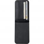 UAG Metropolis Manyetik Czdan Stand-Leather Black 