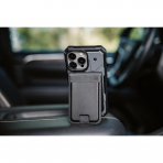 UAG Metropolis Manyetik Czdan Stand-Leather Black 