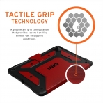 UAG Metropolis Serisi iPad Pro Standl Klf (11 in)(4.Nesil)-Magma