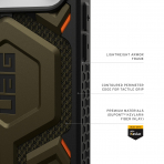 UAG Monarch Pro Kevlar iPhone 18 Pro Max Manyetik K�l�f-Kevlar Element Green
