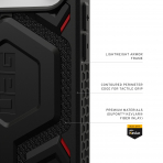 UAG Monarch Pro Kevlar iPhone 18 Pro Max Manyetik K�l�f-Kevlar Black