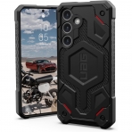 UAG Monarch Galaxy S24 Darbeye Dayankl Klf -Kevlar Black