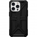UAG Monarch Serisi iPhone 14 Pro Max Darbeye Dayankl Bumper Klf (MIL-STD-810G)-Carbon Fiber