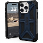 UAG Monarch Serisi iPhone 14 Pro Max Darbeye Dayankl Bumper Klf (MIL-STD-810G)-Mallard