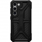 UAG Monarch Serisi Galaxy S23 Darbeye Dayankl Klf (MIL-STD-810G)-Carbon Fiber