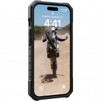 UAG Pathfinder Serisi Apple iPhone 15 Darbeye Dayankl Klf (MIL-STD-810G)-Black