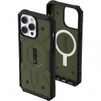 UAG Pathfinder Serisi iPhone 14 Pro Max Darbeye Dayankl Klf (MIL-STD-810G)-Olive
