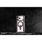 UAG Plasma XTE iPhone 18 Pro Metal Standl� K�l�f-Black/Clear