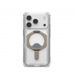UAG Plasma XTE iPhone 18 Pro Metal Standl� K�l�f-Clear/Titanium