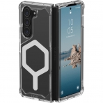 UAG Plyo Pro Serisi Galaxy Z Fold 5 Klf(MIL-STD-810G)-Ice Silver