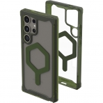 UAG Plyo Pro Serisi Samsung Galaxy S24 Ultra Klf-Ice/Olive