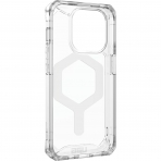UAG Plyo Serisi Apple iPhone 15 Pro Manyetik Klf (MIL-STD-810G)-Ice White