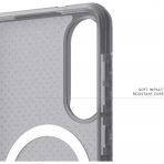 UAG Samsung Galaxy S25 Edge Dot Manyetik Klf -Ash 