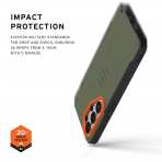UAG Samsung Galaxy S26 Ultra Civilian K�l�f-Olive Drab/Orange