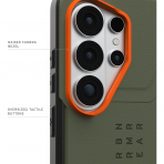 UAG Samsung Galaxy S26 Ultra Civilian K�l�f-Olive Drab/Orange