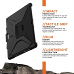 UAG Surface Pro 8 Standl Klf (MIL STD 810G)-Metropolis Black