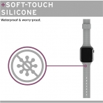 UAG U Serisi Apple Watch Ultra/8/7/SE Uyumlu Kay(49/45/44/42mm)-Grey