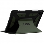 UAG iPad Kalem Blmeli Standl Klf (10.9 in) (5.Nesil)-Green Olive