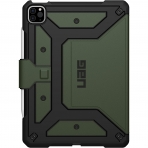 UAG iPad Kalem Blmeli Standl Klf (10.9 in) (5.Nesil)-Green Olive