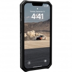 UAG Monarch Serisi iPhone 14 Darbeye Dayankl Bumper Klf (MIL-STD-810G)-Kevlar Black