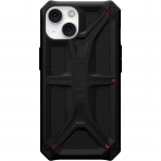 UAG Monarch Serisi iPhone 14 Darbeye Dayankl Bumper Klf (MIL-STD-810G)-Kevlar Black