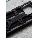 UAG Monarch Serisi iPhone 14 Darbeye Dayankl Bumper Klf (MIL-STD-810G)-Carbon Fiber