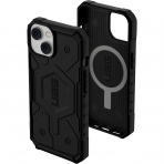 UAG Pathfinder Serisi iPhone 14 Plus Darbeye Dayanıklı Kılıf (MIL-STD-810G)-Black