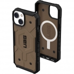 UAG Pathfinder Serisi iPhone 14 Plus Darbeye Dayankl Klf (MIL-STD-810G)-Dark Earth