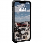 UAG Monarch Pro Serisi iPhone 14 Plus MagSafe Uyumlu Darbeye Dayankl Klf (MIL-STD-810G)-Silver