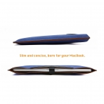 UCCHARMING MacBook Pro/iPad Pro Set/Deri Klf (13 in)-Blue