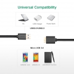 UGREEN Mikro USB 3.0 Kablo (0.45M)
