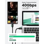 UGREEN 100 W Thunderbolt 4 USB C Kablosu 