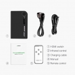 UGREEN 4K 3 Portlu HDMI Hub Adaptr