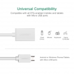 UGREEN Mikro USB to USB Mikro USB 2.0 OTG Kablo (2 Adet)