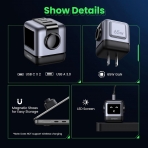 UGREEN RG 65W Hzl arj G Adaptr 