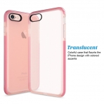 ULAK iPhone 7 Bumper Air Cushion Yar Saydam Klf-Pink