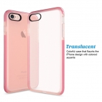 ULAK iPhone 7 Bumper Air Cushion Yar� Saydam K�l�f-Pink
