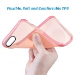 ULAK iPhone 7 Bumper Air Cushion Yar� Saydam K�l�f-Pink