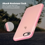 ULAK iPhone 7 Bumper Air Cushion Yar� Saydam K�l�f-Pink