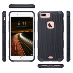 ULAK iPhone 7 Plus Knox Armor Anti-Slip Design Klf-Black