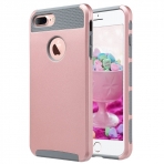 ULAK iPhone 7 Plus Knox Armor Slim Hard Klf-Rose Gold Grey