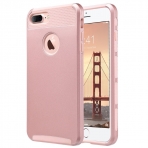 ULAK iPhone 7 Plus Knox Armor Slim Hard Klf-Rose Gold
