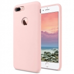 ULAK iPhone 7 Plus Silikon Slim Klf-Pink