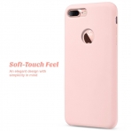 ULAK iPhone 7 Plus Silikon Slim Klf-Pink